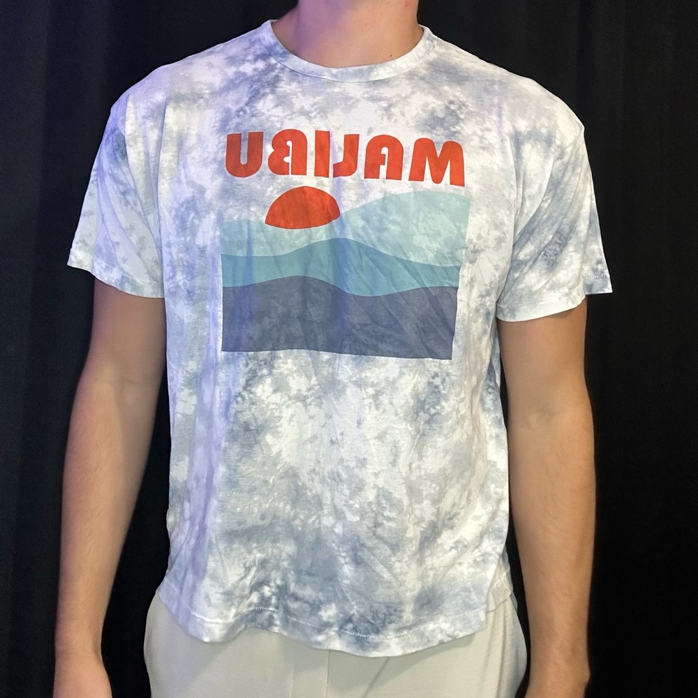 Malibu T-shirt relaxed fit tie dye M